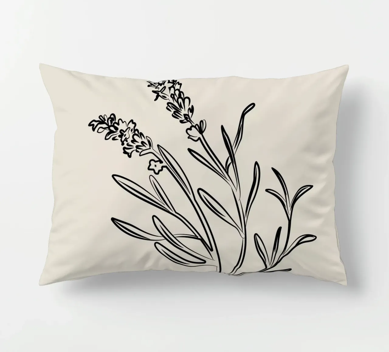 Boho Bohemian 9 Lavender cuscino da Boho Print Collection