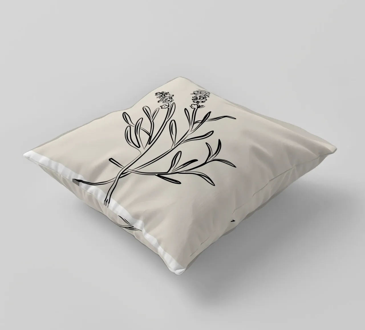 Boho Bohemian 9 Lavender cuscino da Boho Print Collection