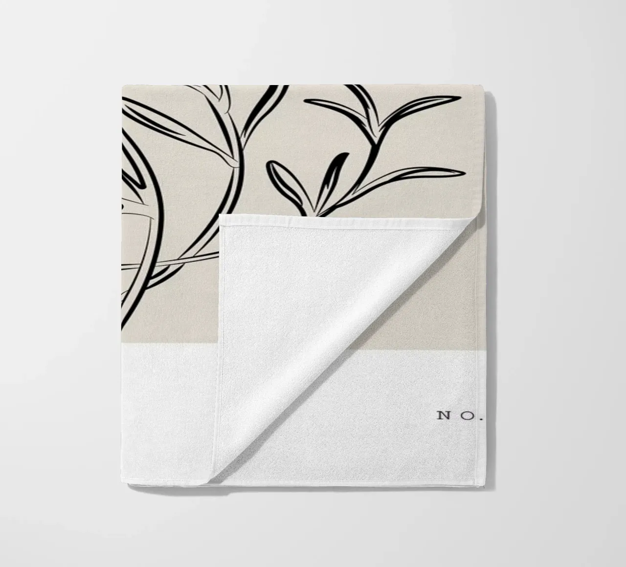 Boho Bohemian 9 Lavender telo mare da Boho Print Collection