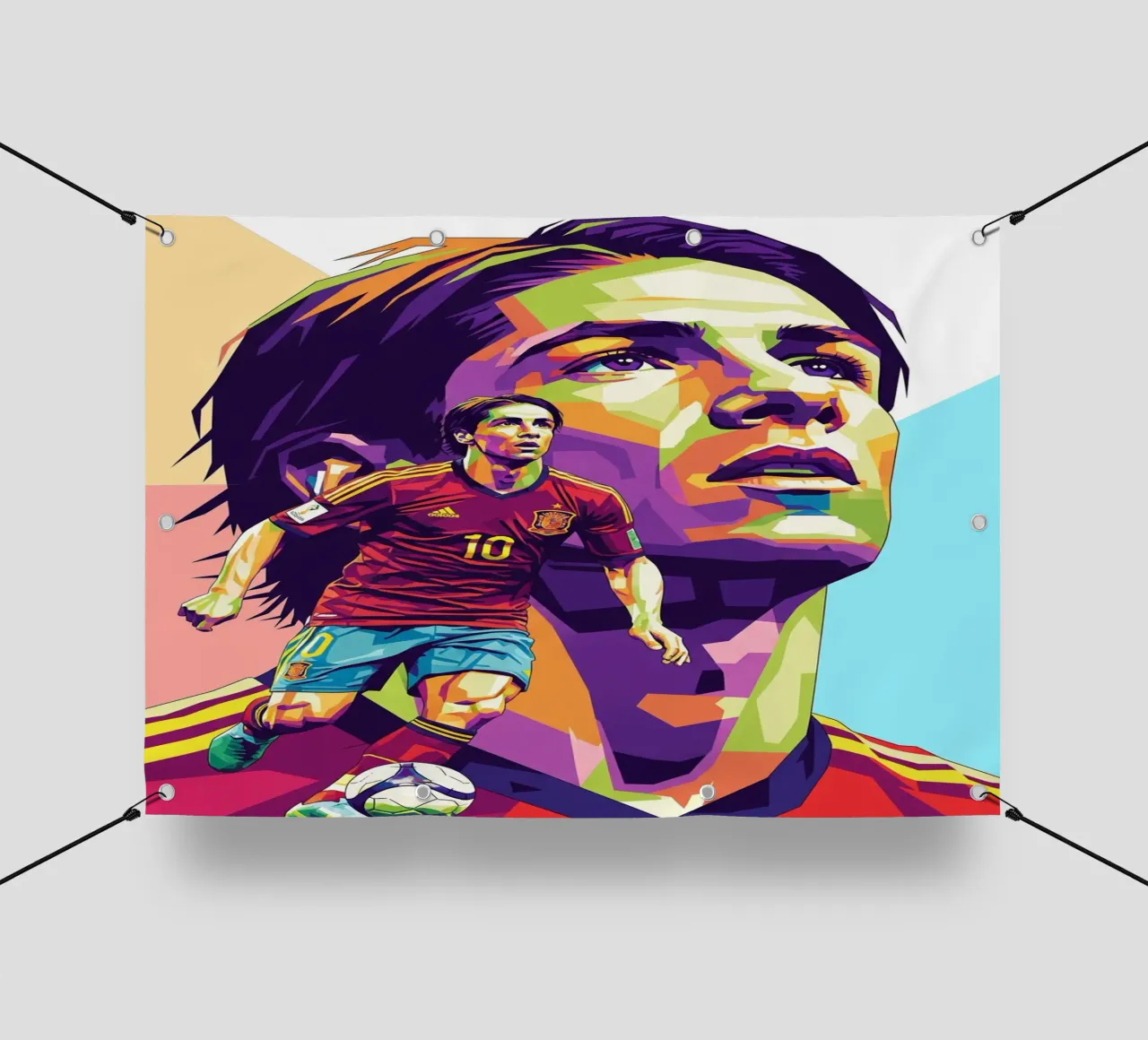 Fernando Torres in prima serata telo in pvc da Hantamrata