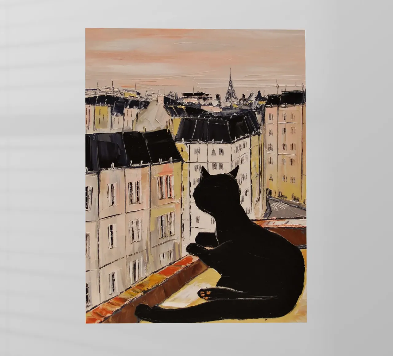 Tomcat a Parigi pellicola backlit da David Jackson