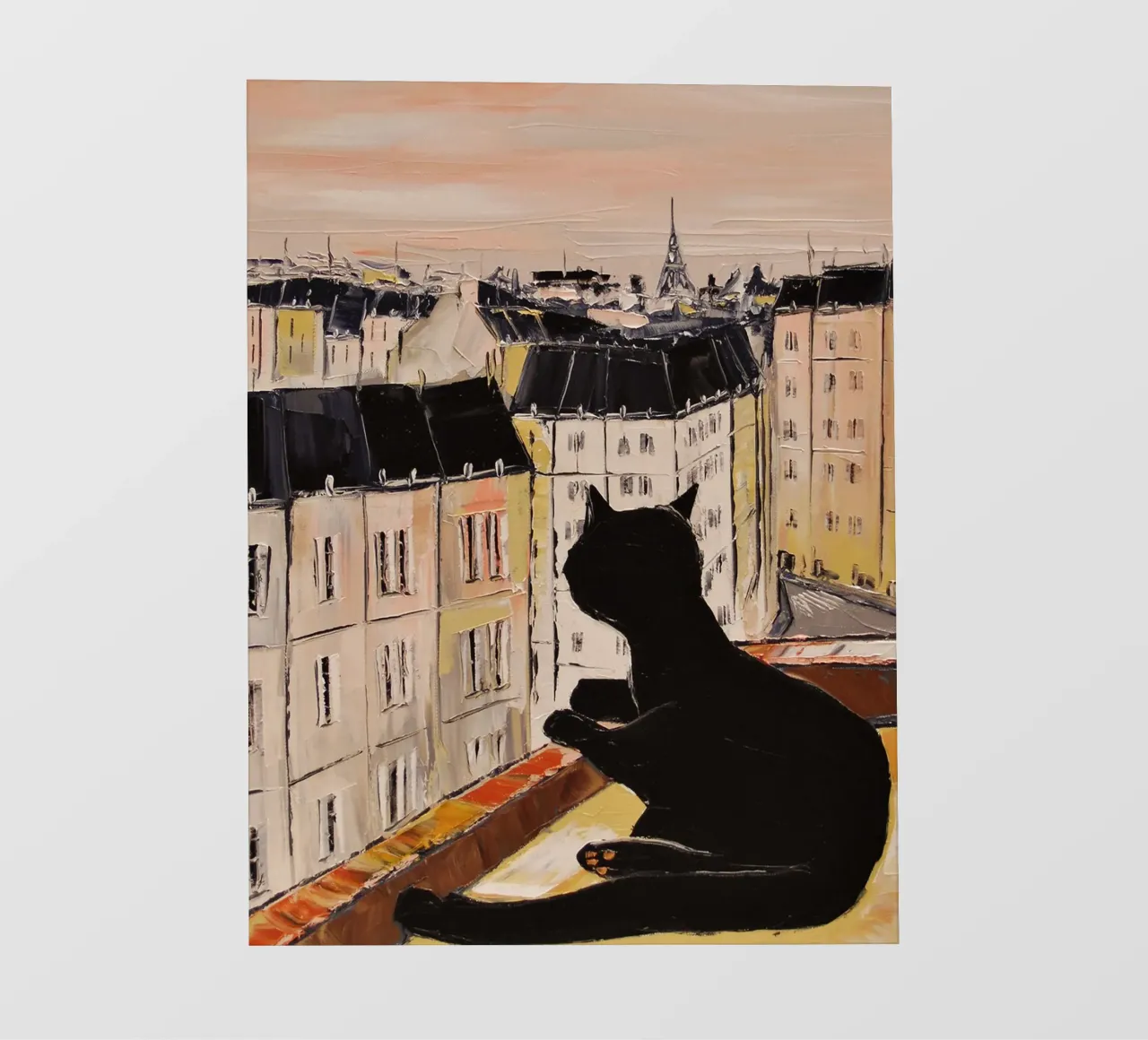 Tomcat a Parigi pellicola backlit da David Jackson