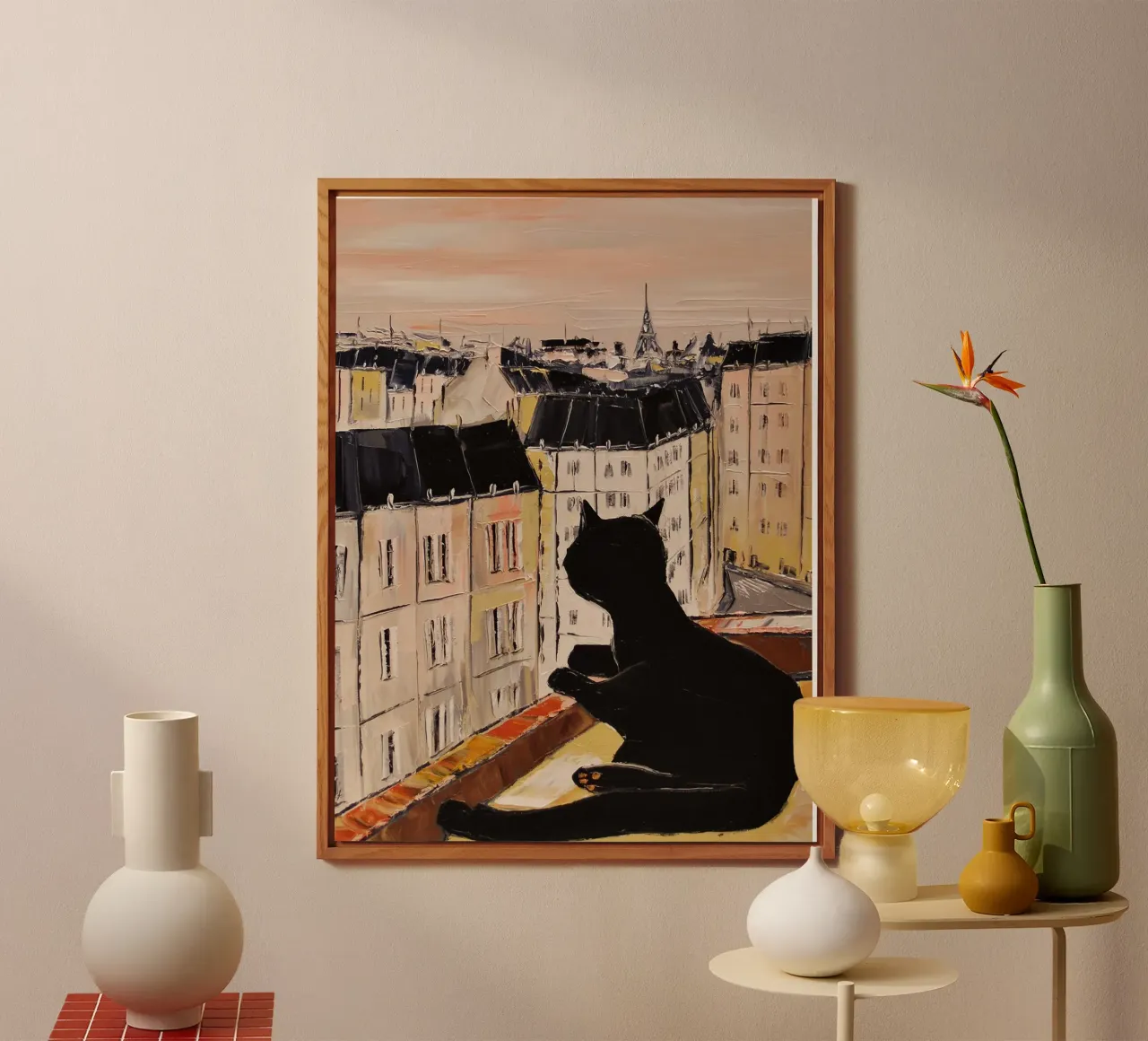 Tomcat a Parigi alluminio dibond da David Jackson