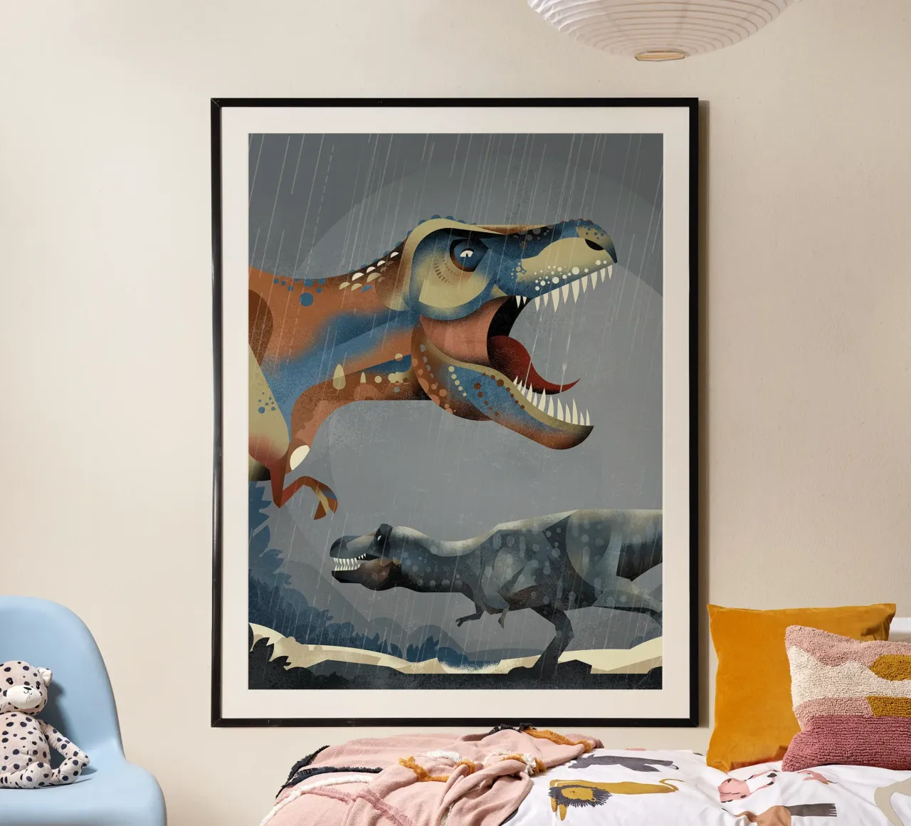 Tirannosauro Rex poster da David Jackson