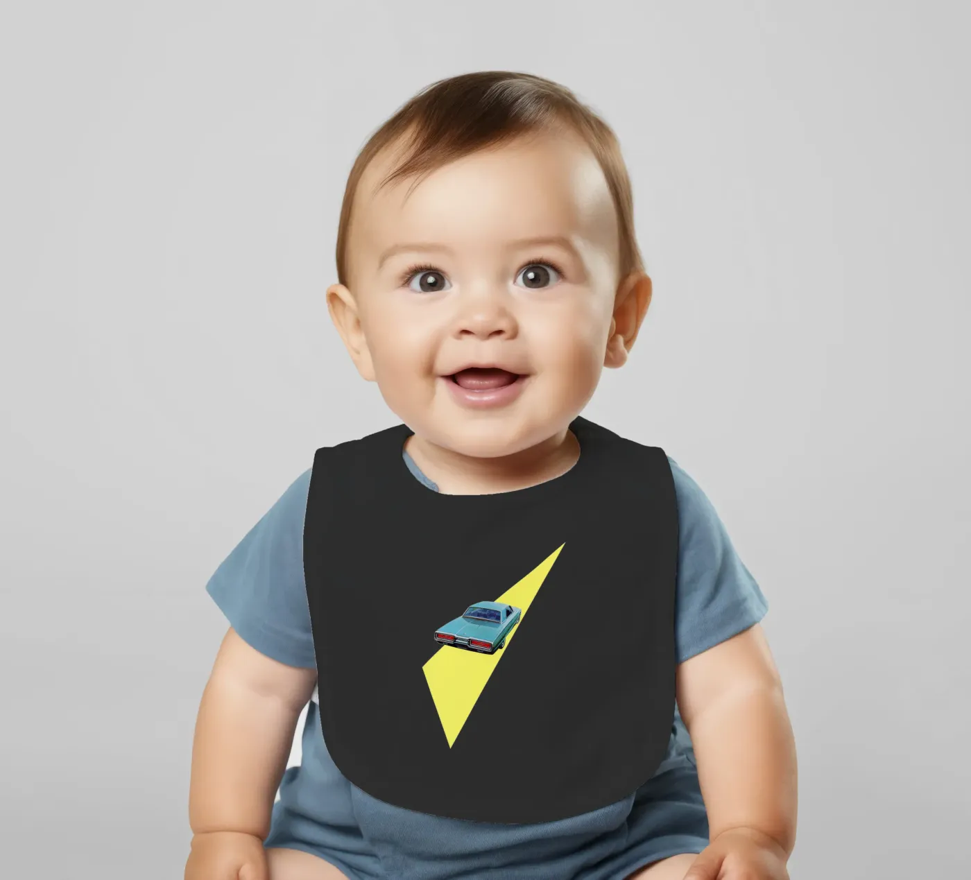 Offene Straße Babylätzchen von Cassia Beck Collage