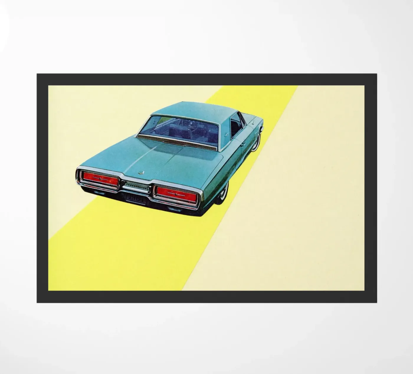 Open Road deurmat van Cassia Beck Collage