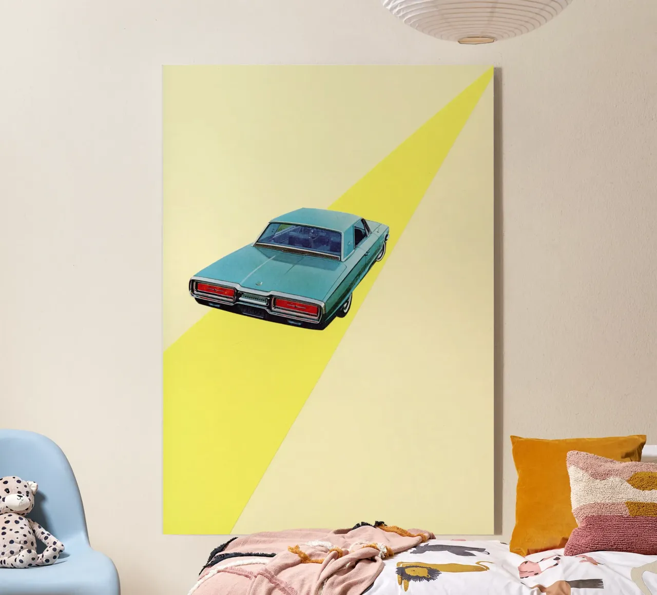 Open Road acrylic glass by Cassia Beck Collage