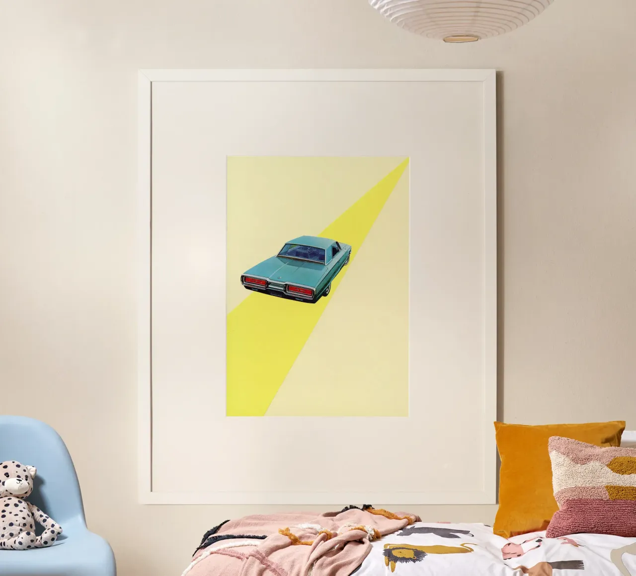 Strada aperta poster da Cassia Beck Collage