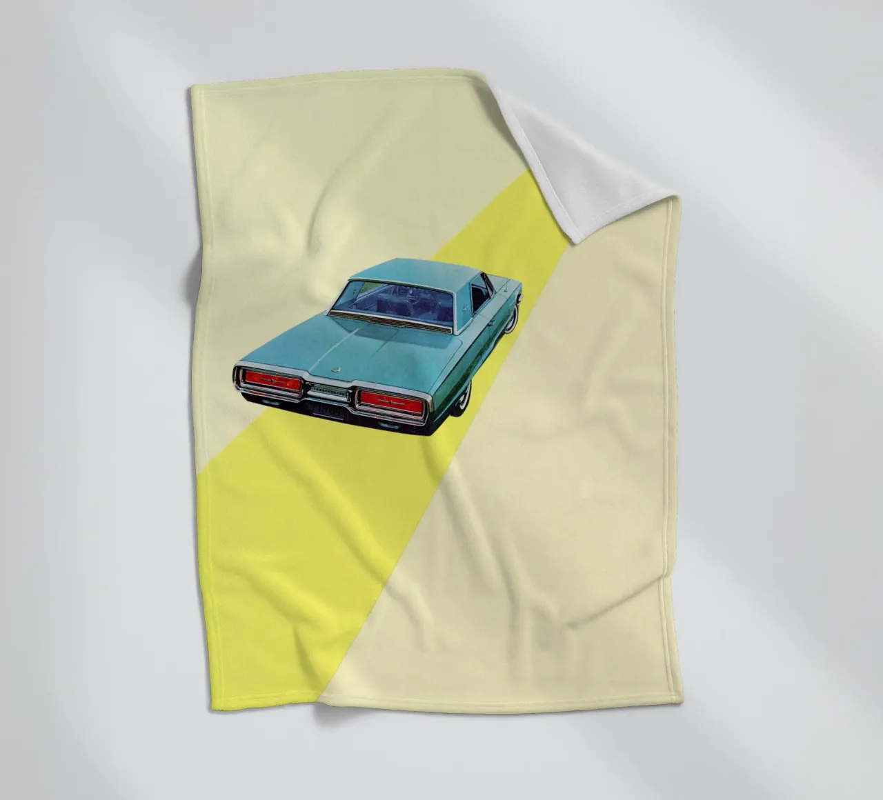 Offene Straße Fleecedecke von Cassia Beck Collage