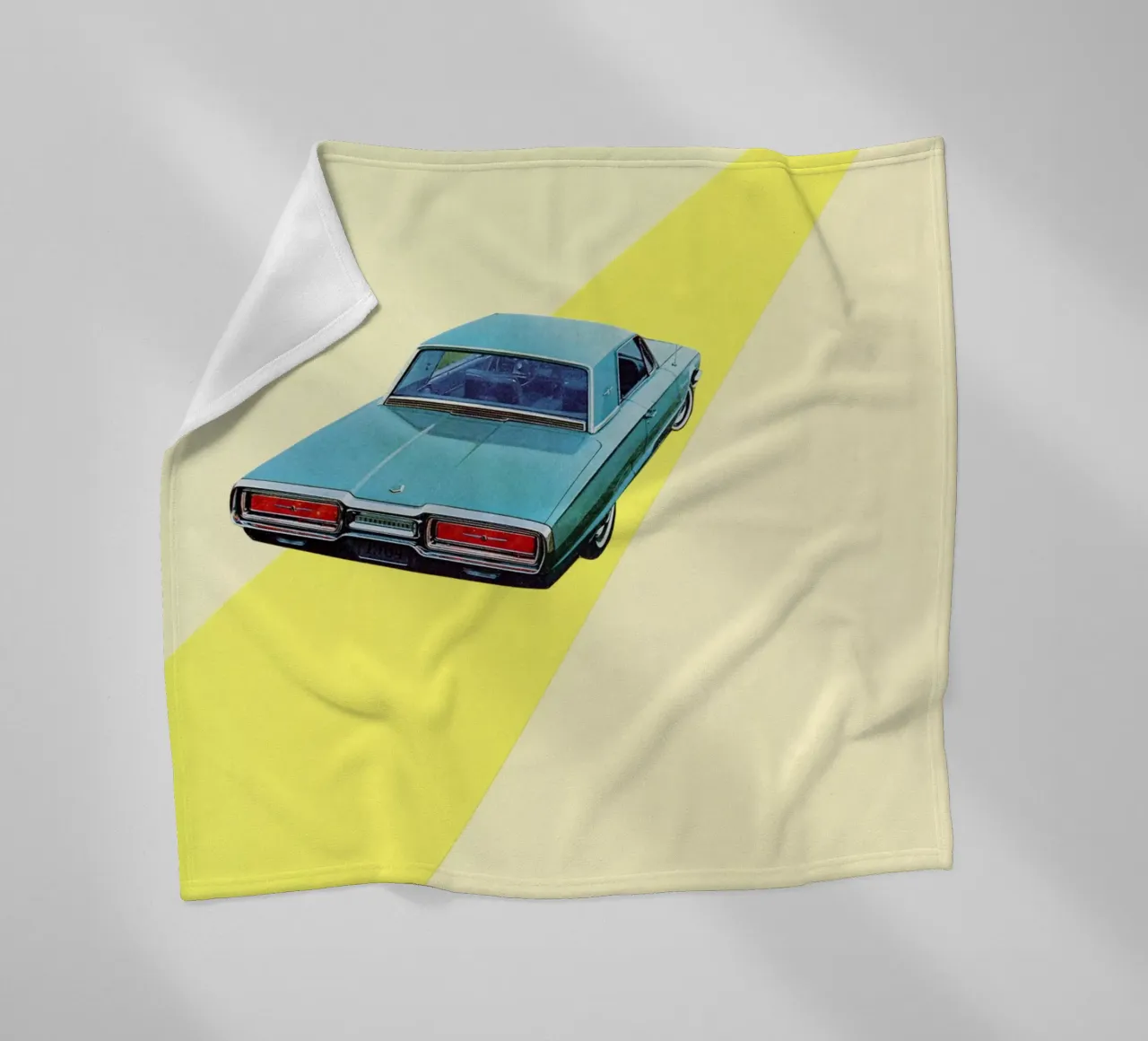 Offene Straße Fleecedecke von Cassia Beck Collage