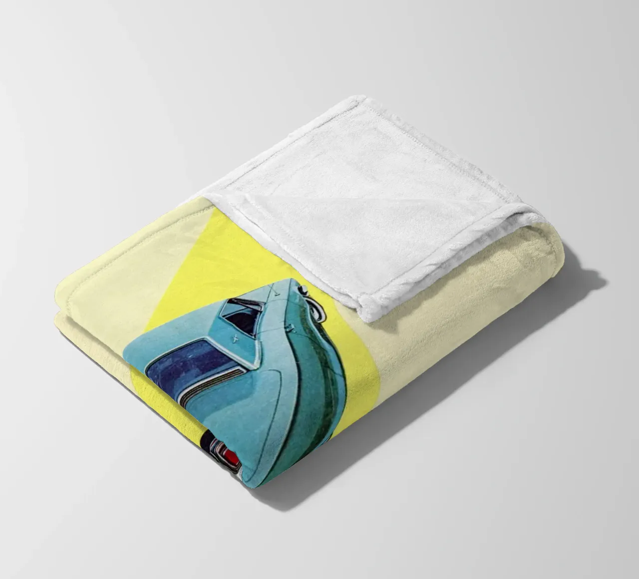 Offene Straße Fleecedecke von Cassia Beck Collage