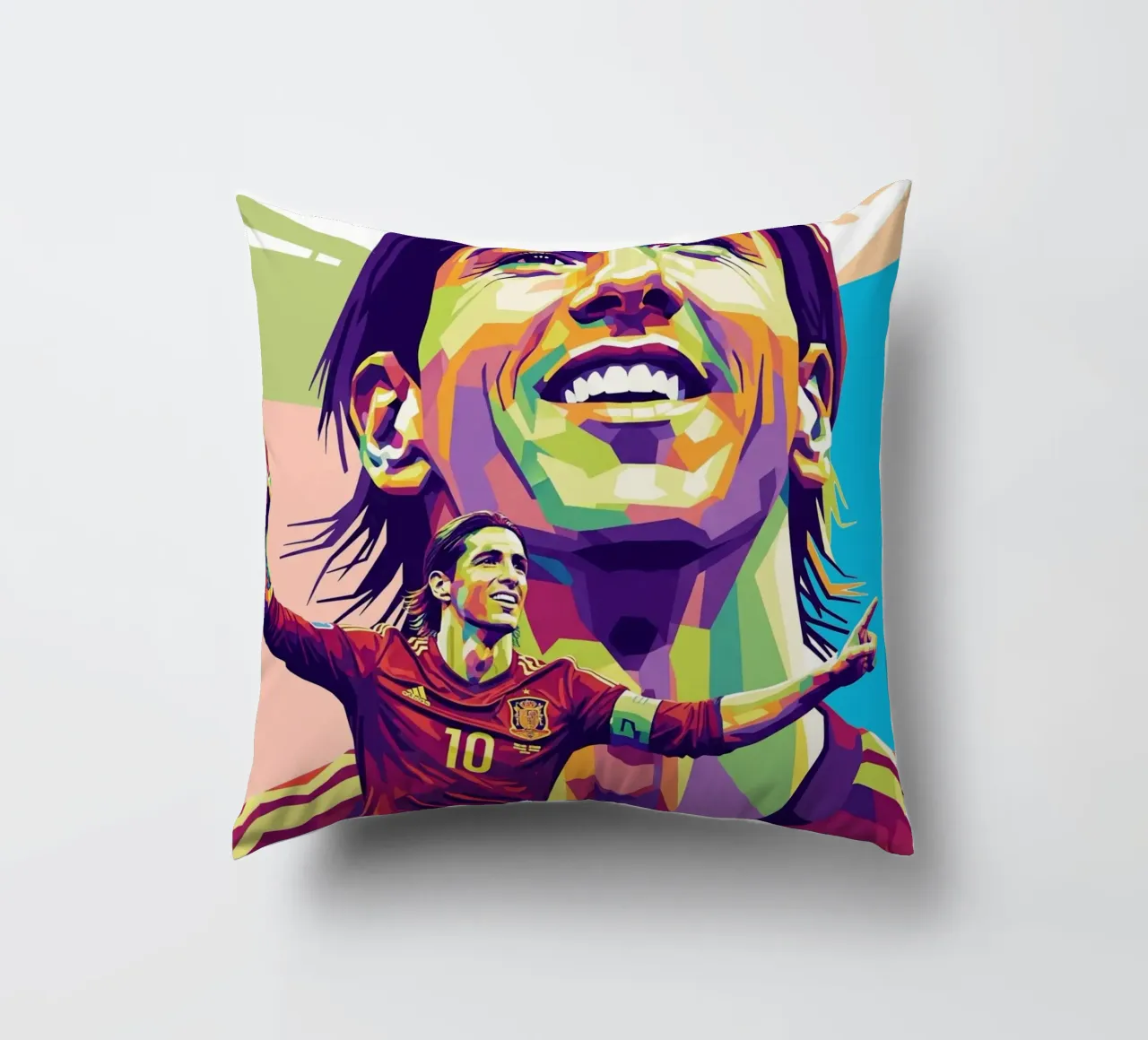 Fernando Torres con l'iconico sorriso cuscino da Hantamrata