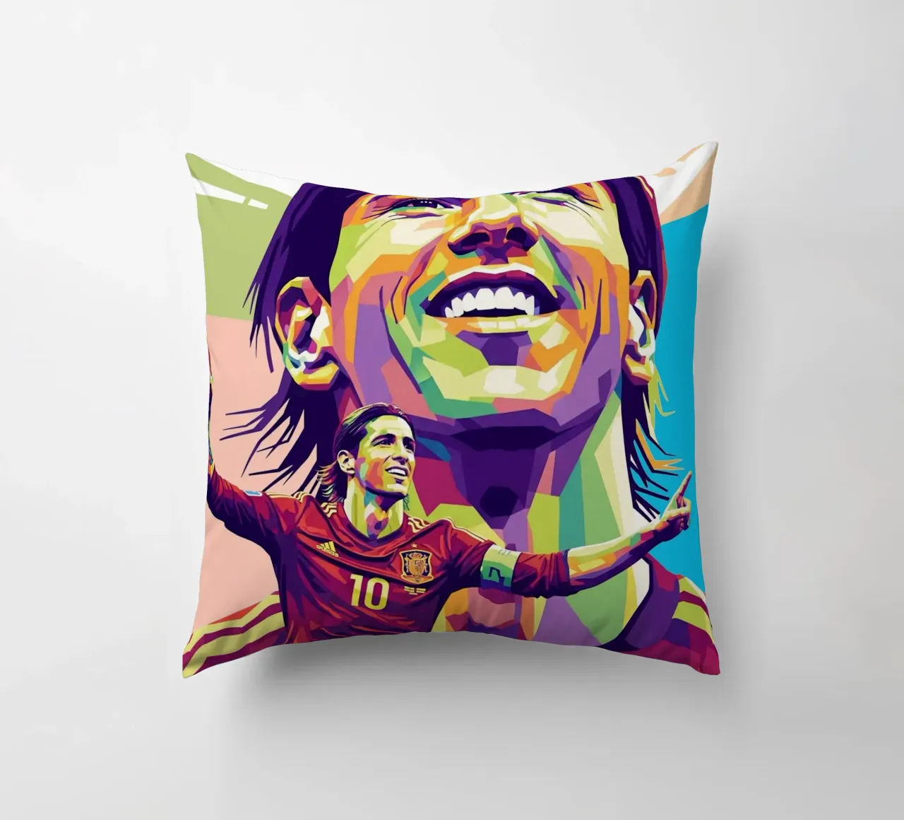 Fernando Torres con l'iconico sorriso cuscino da Hantamrata
