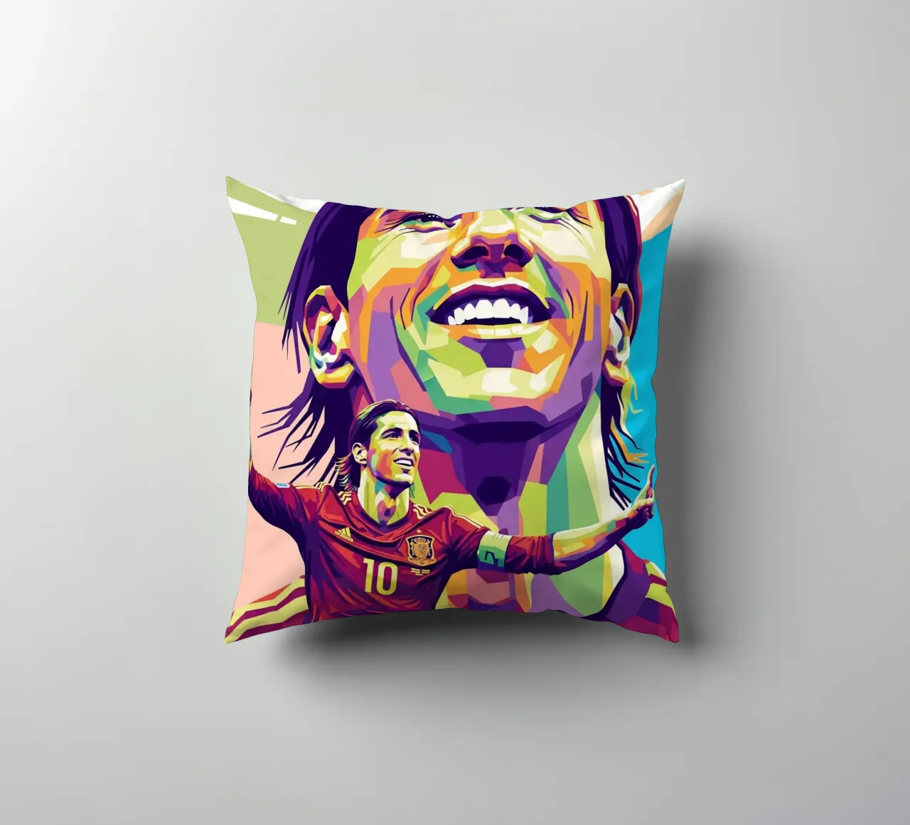 Fernando Torres con l'iconico sorriso cuscino da Hantamrata