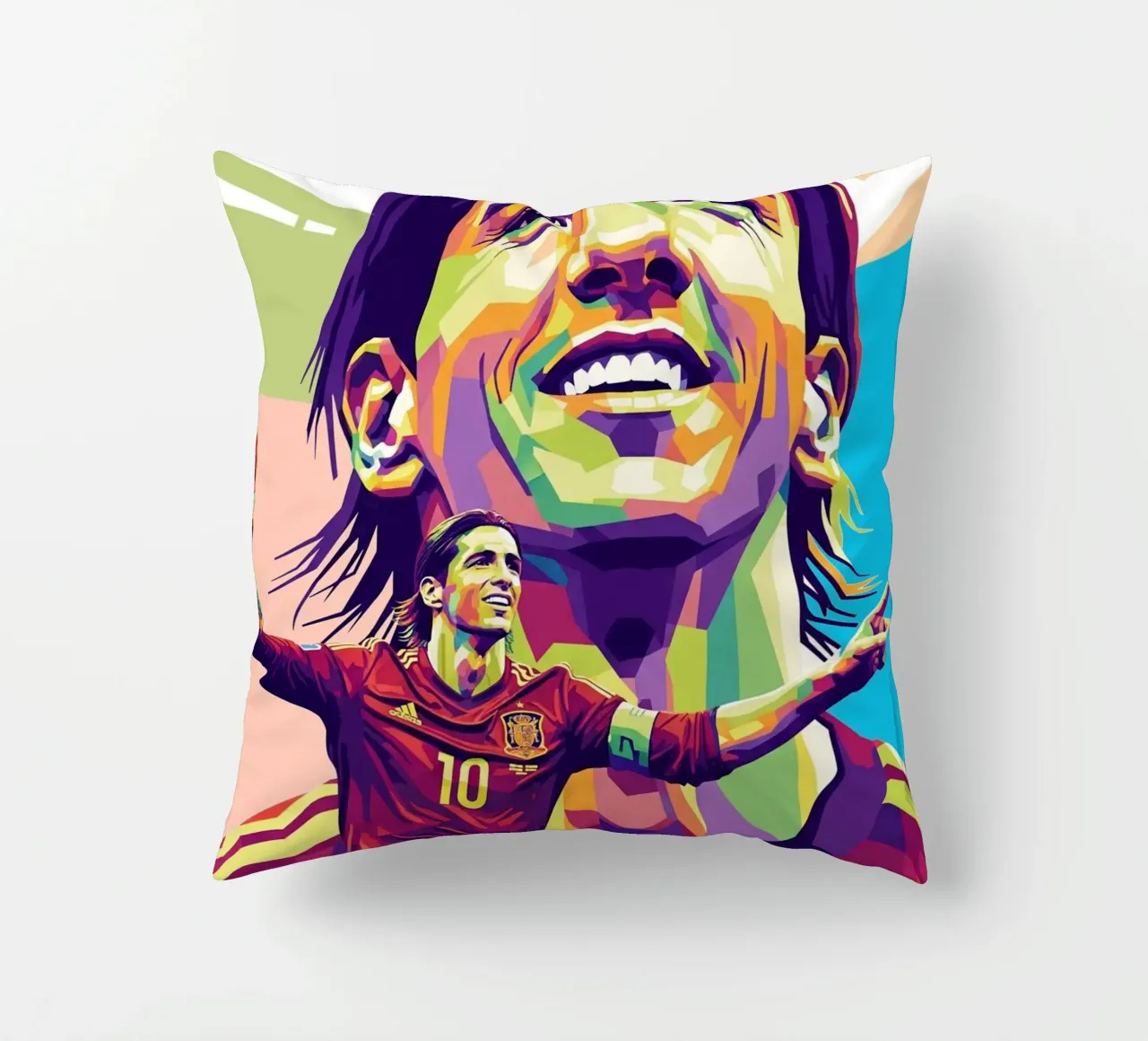 Fernando Torres con l'iconico sorriso cuscino da Hantamrata