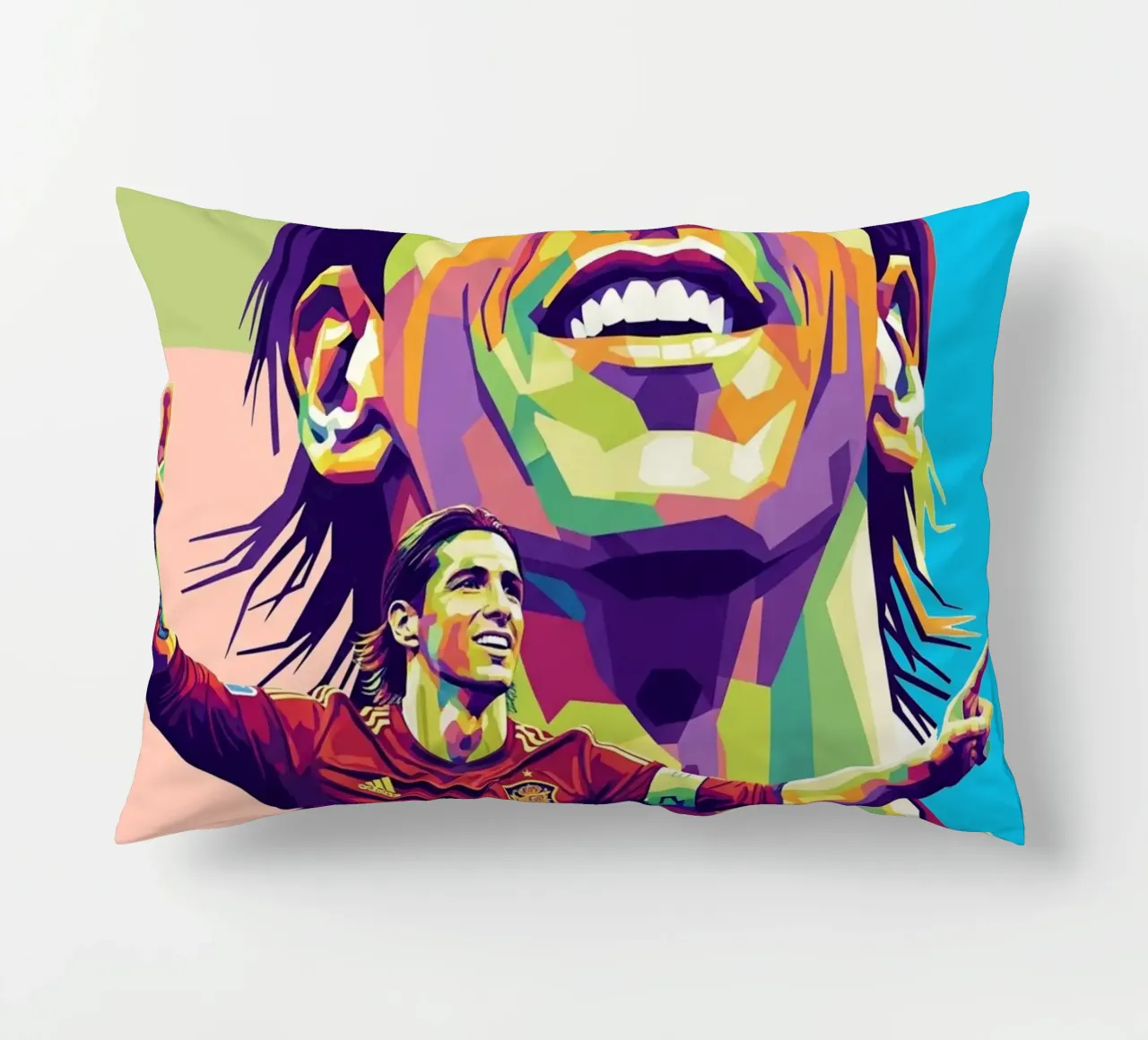 Fernando Torres con l'iconico sorriso cuscino da Hantamrata