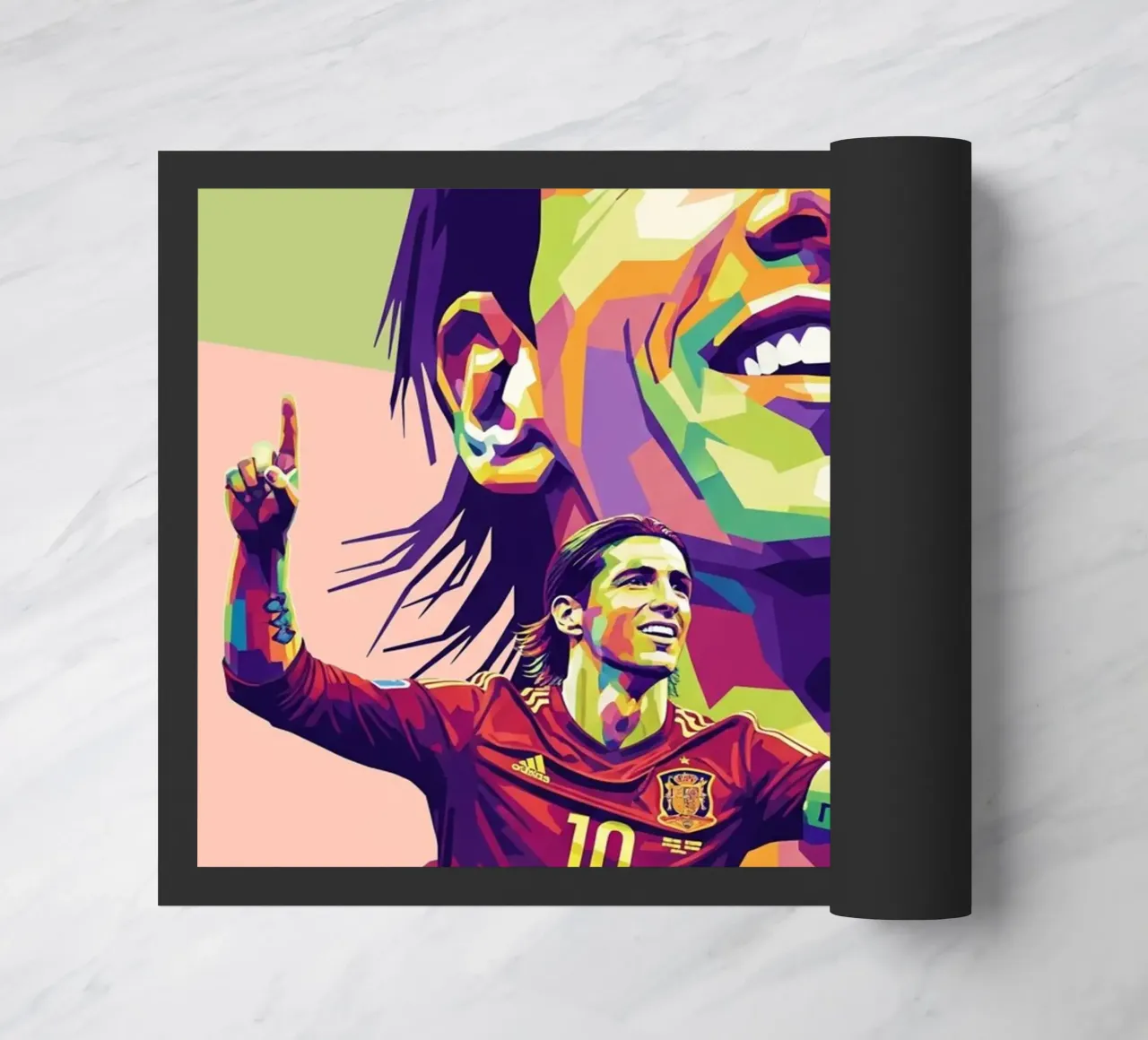 Fernando Torres con l'iconico sorriso zerbino da Hantamrata