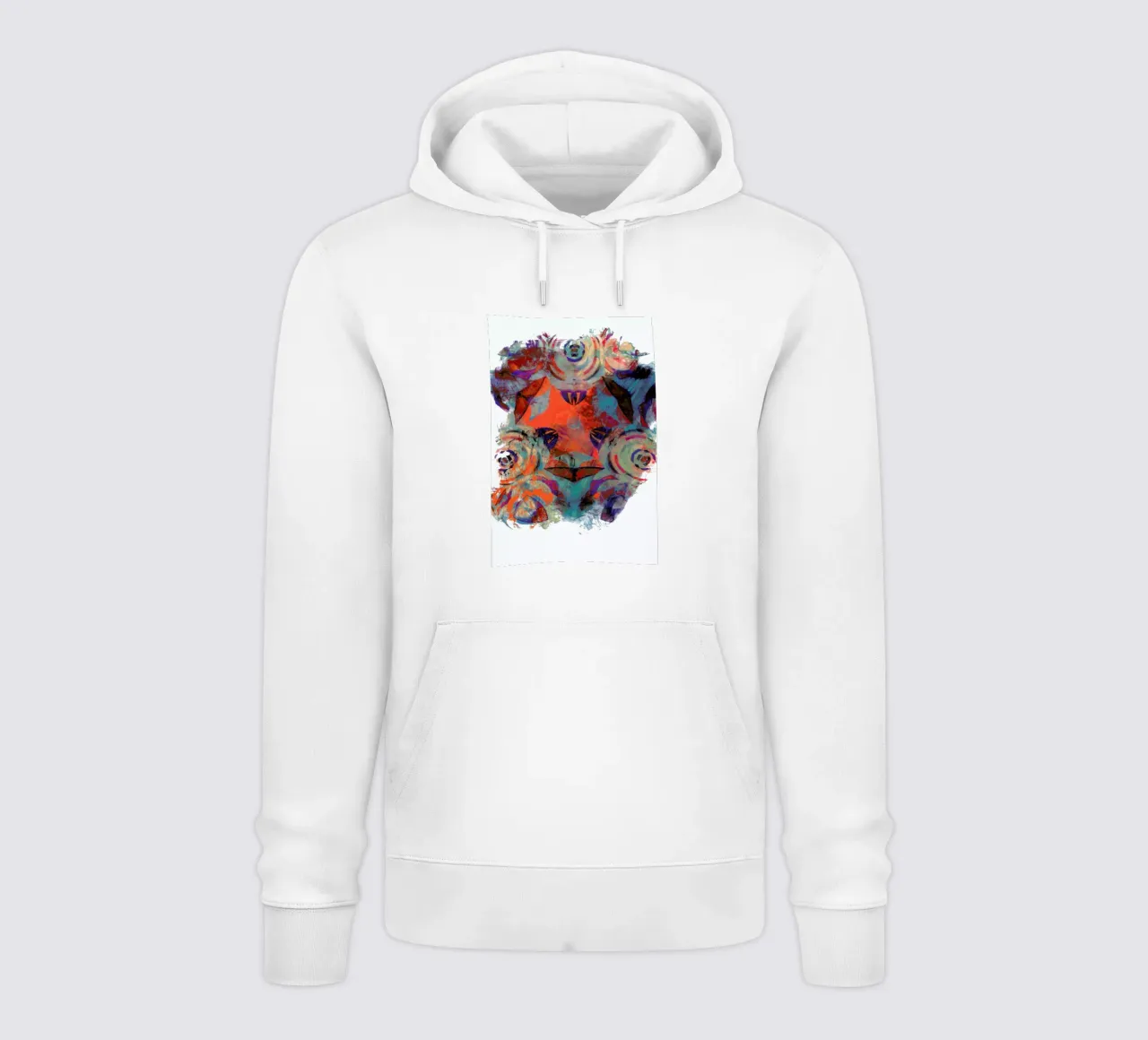 Abstract Sketch 2 felpa con cappuccio da In Full Color