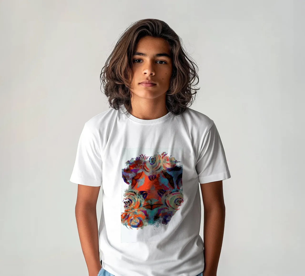 Abstract Sketch 2 t-shirt bambini da In Full Color