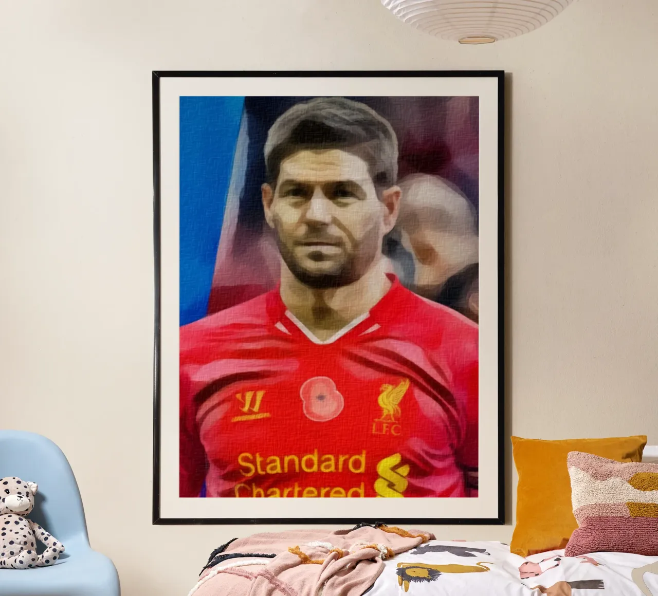 Steven Gerrard poster da dan band
