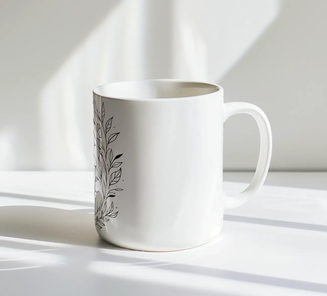 Ember Dreams Volpe d'autunno tazza in ceramica da easternspringco