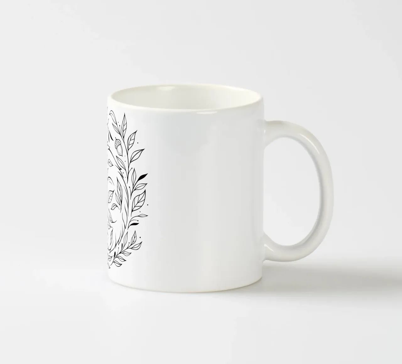 Ember Dreams Volpe d'autunno tazza in ceramica da easternspringco