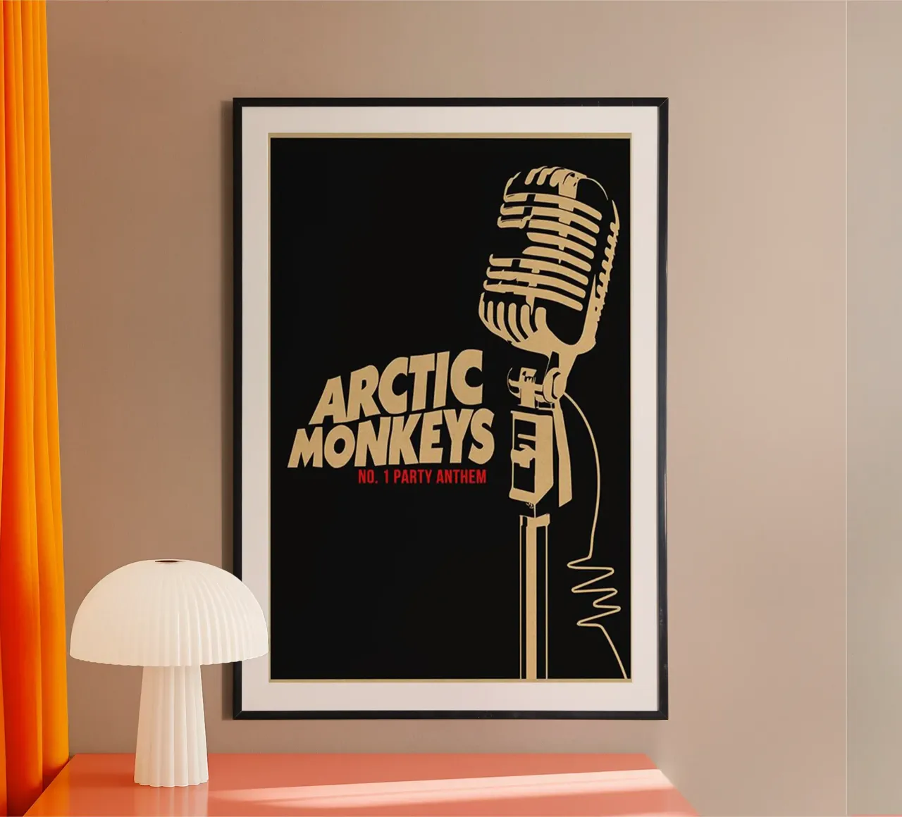 No 1 Party Anthem Arctic Monkey Mic Poster poster da GleYYY