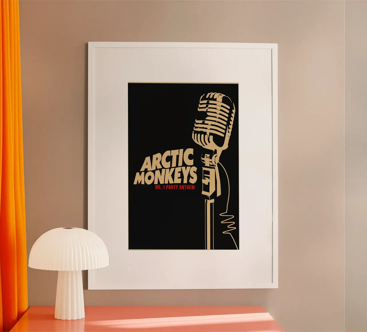 No 1 Party Anthem Arctic Monkey Mic Poster poster da GleYYY