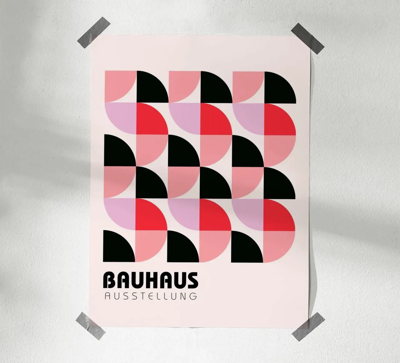 Geometria Bauhaus Design poster da Casa Calm