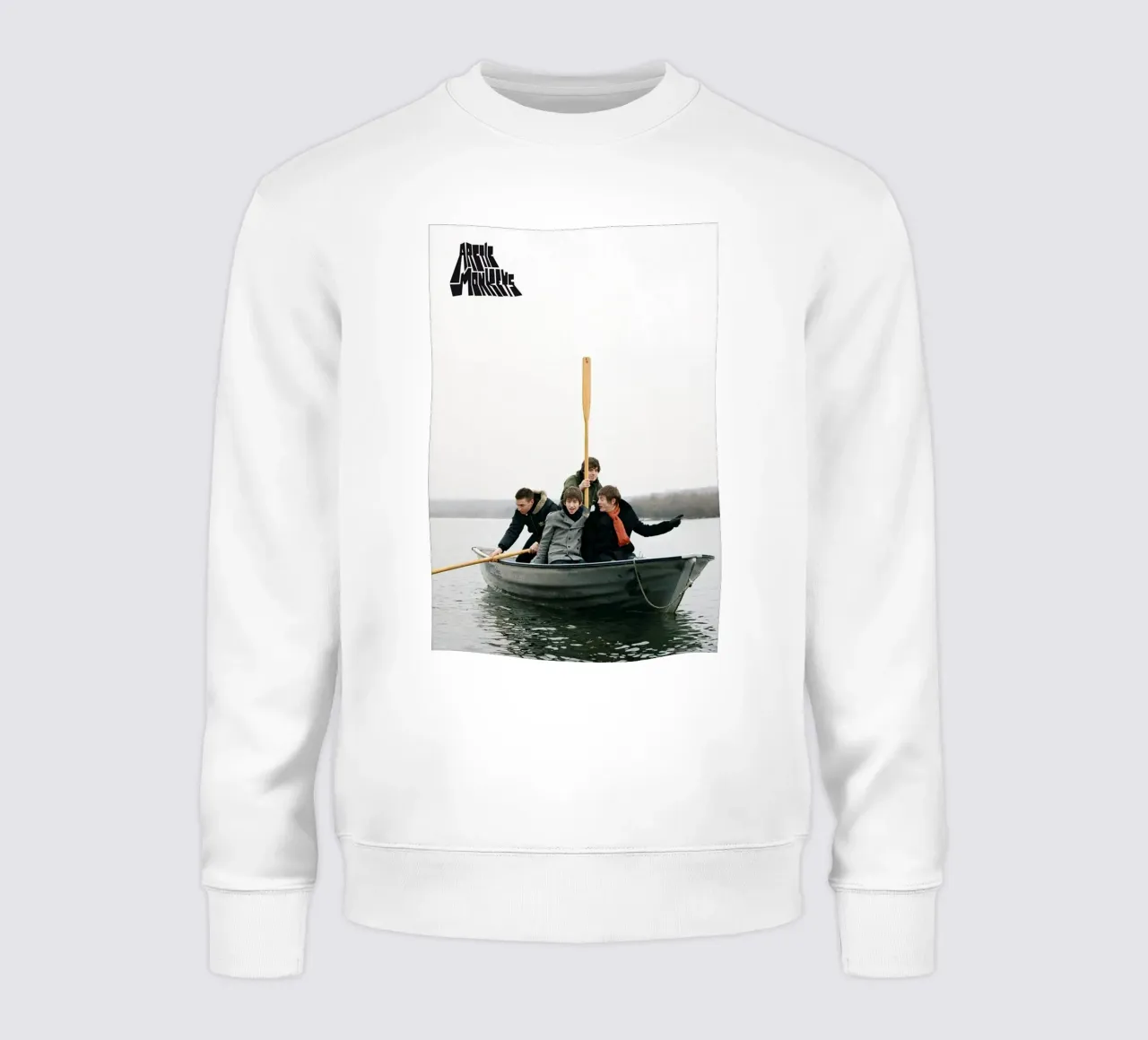 All Member Arctic Monkeys On Boat felpa da GleYYY