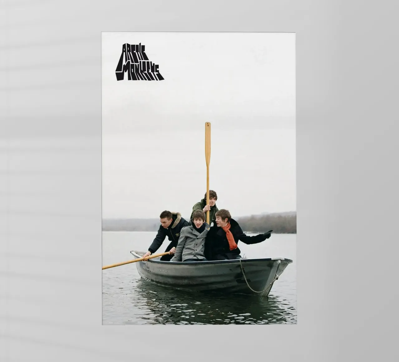All Member Arctic Monkeys On Boat pellicola backlit da GleYYY
