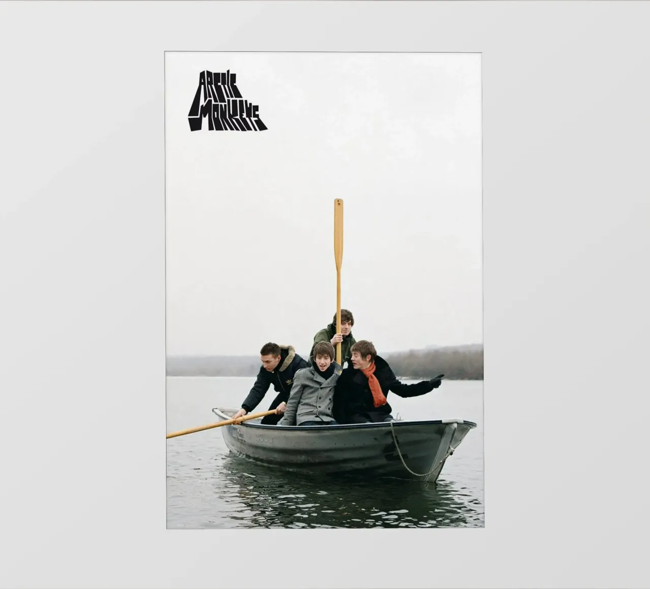 All Member Arctic Monkeys On Boat pellicola backlit da GleYYY