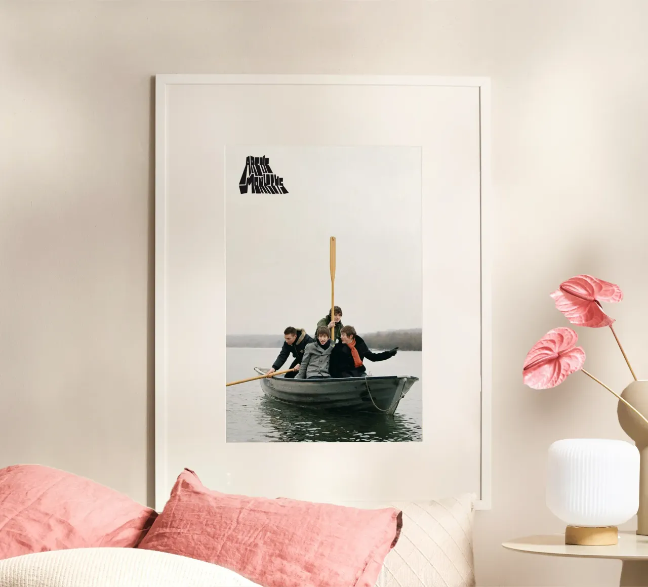 All Member Arctic Monkeys On Boat poster da GleYYY