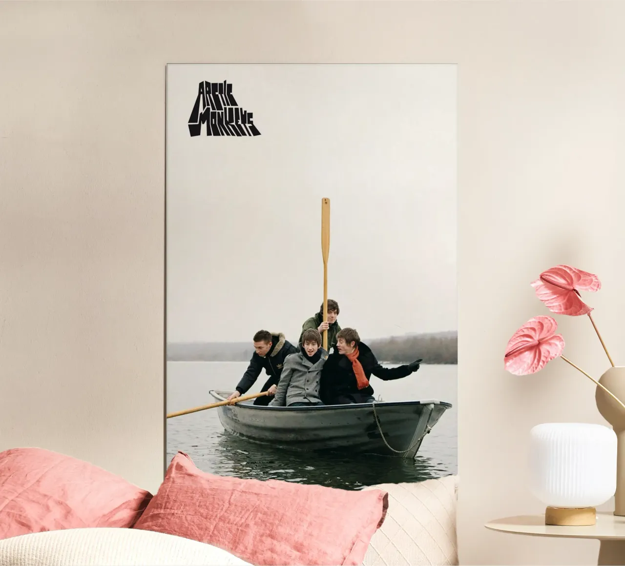 All Member Arctic Monkeys On Boat poster da GleYYY