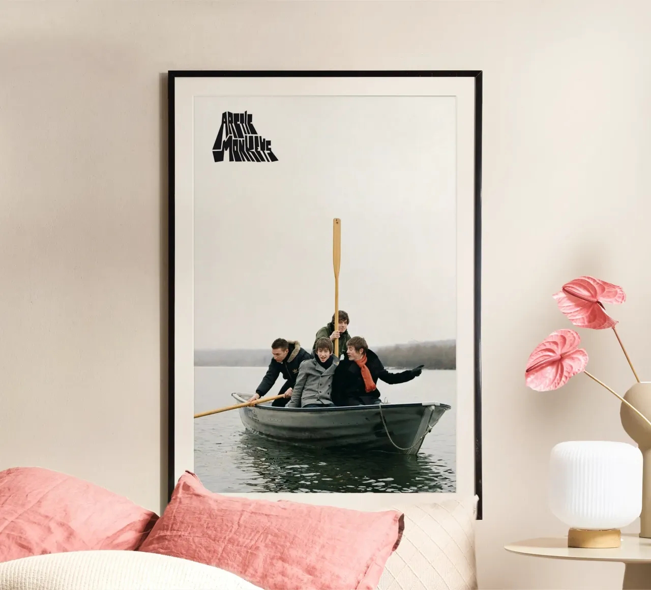 All Member Arctic Monkeys On Boat poster da GleYYY