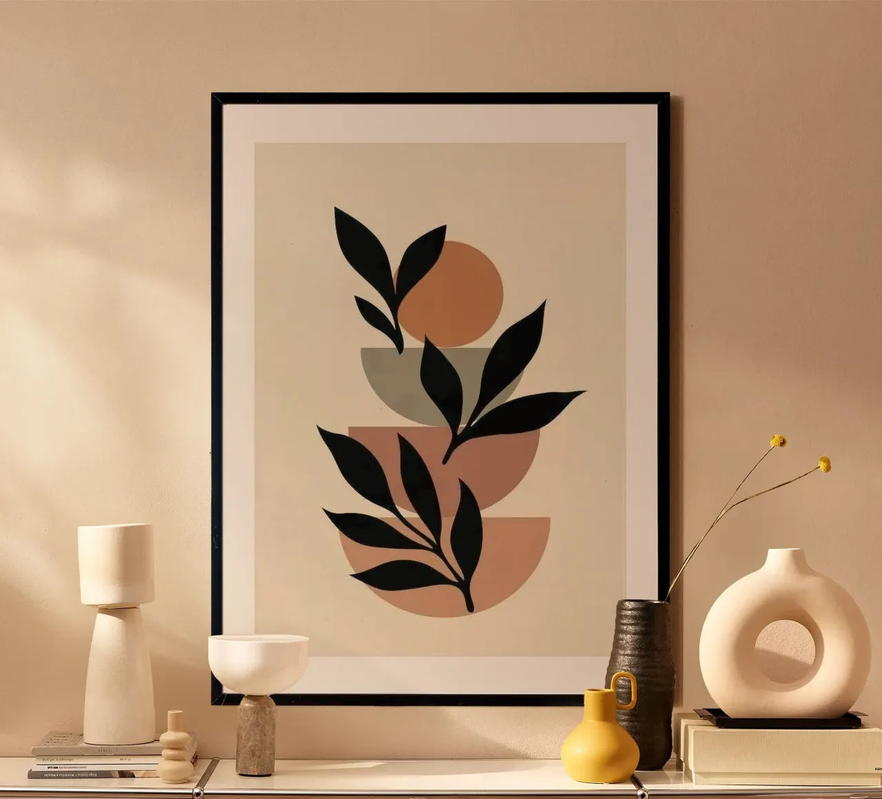 shape curve circle poster da throme