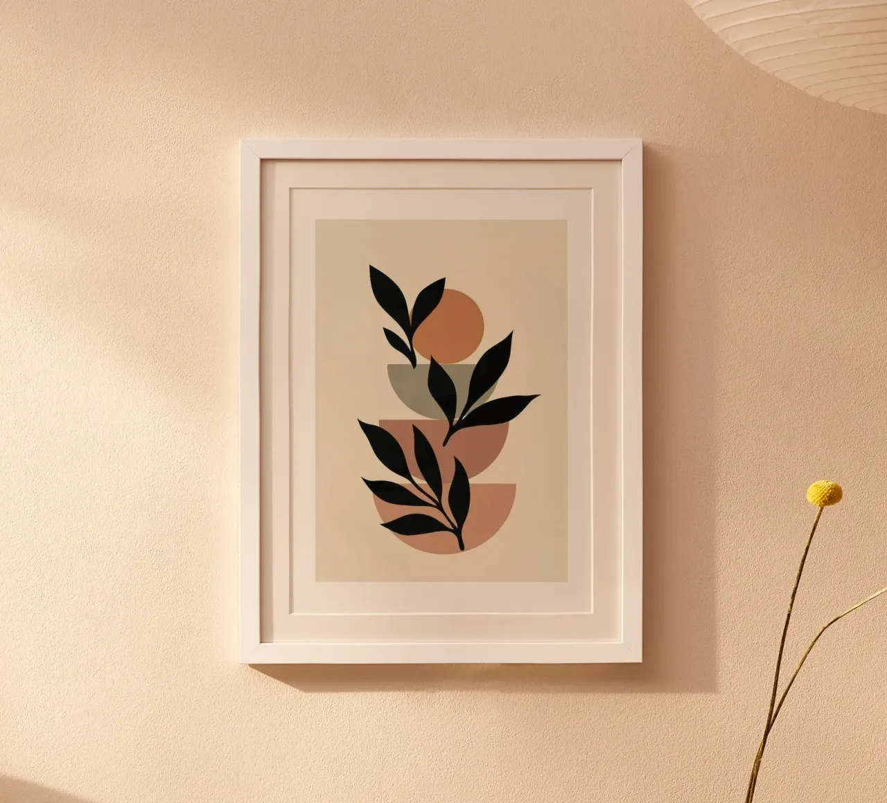 shape curve circle poster da throme
