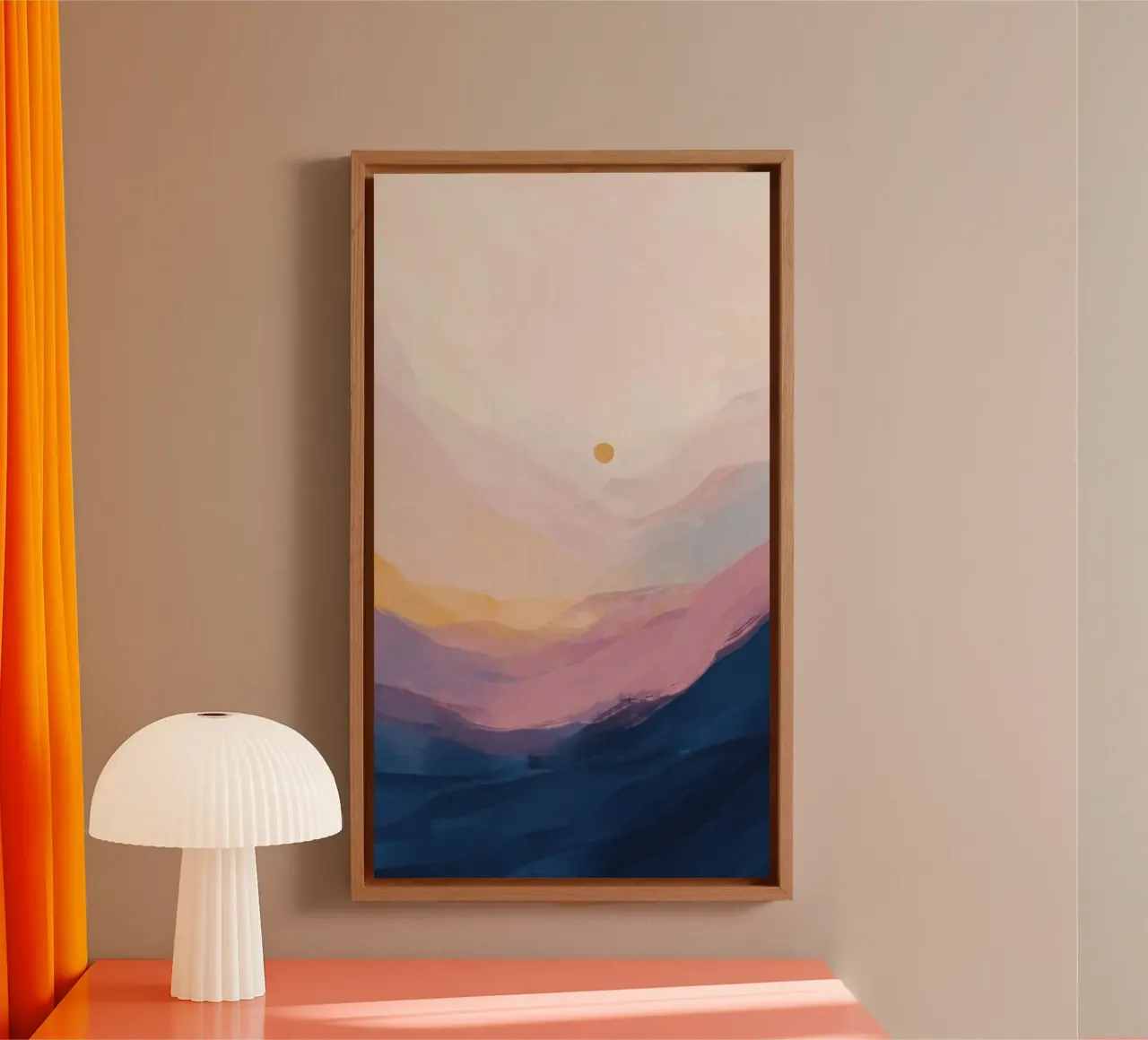 paint the gradient canvas with Floater frame by chaodays