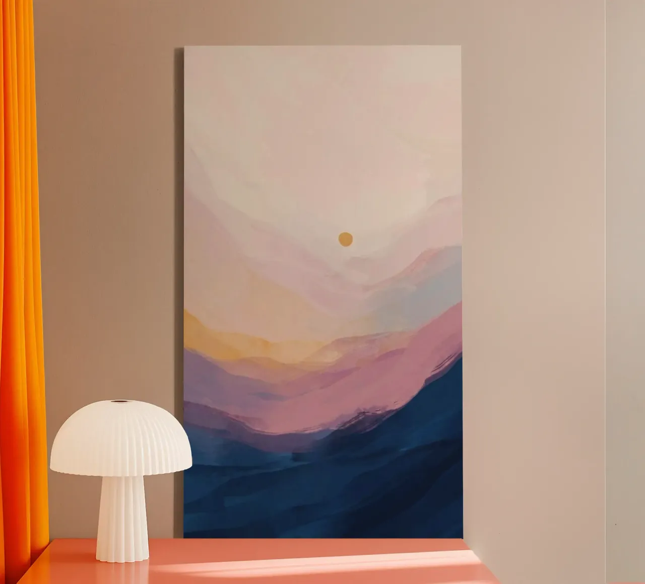 paint the gradient canvas with Floater frame by chaodays