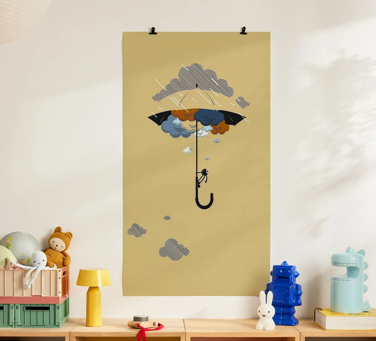 climb up to clouds poster da throme