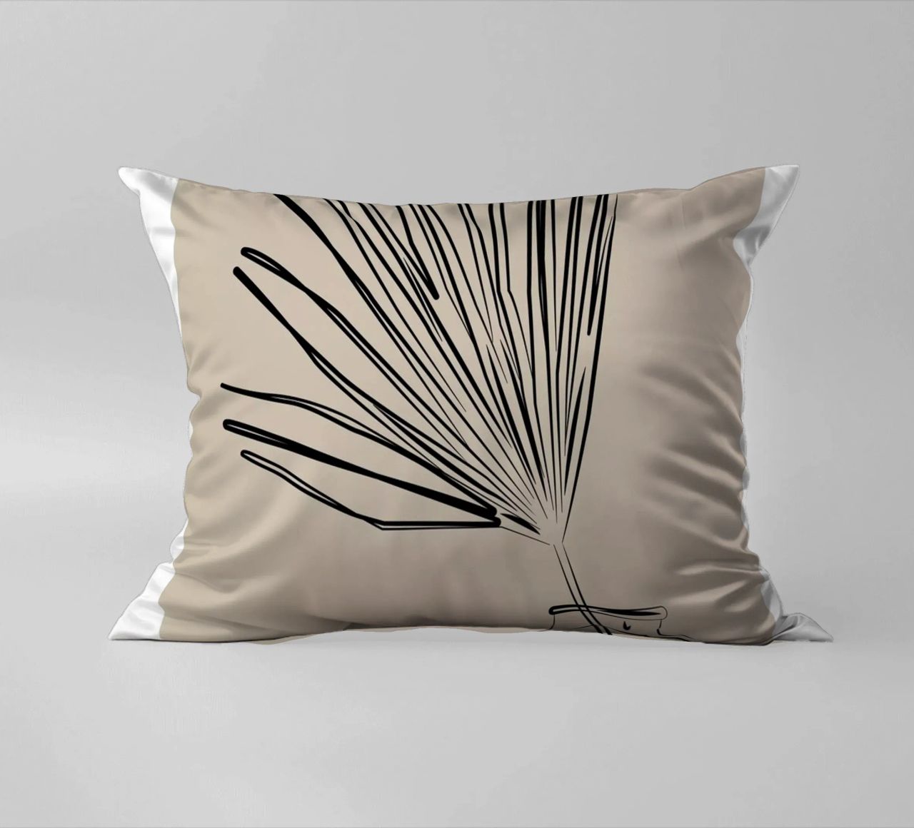 Boho Bohemian 10 Vase Palm cuscino da Boho Print Collection