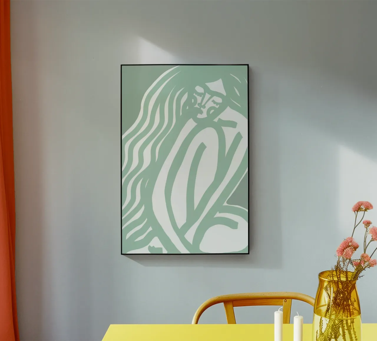 The Silence (mint) plexiglass da treechild