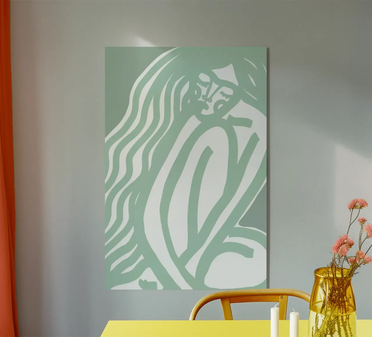 The Silence (mint) plexiglass da treechild