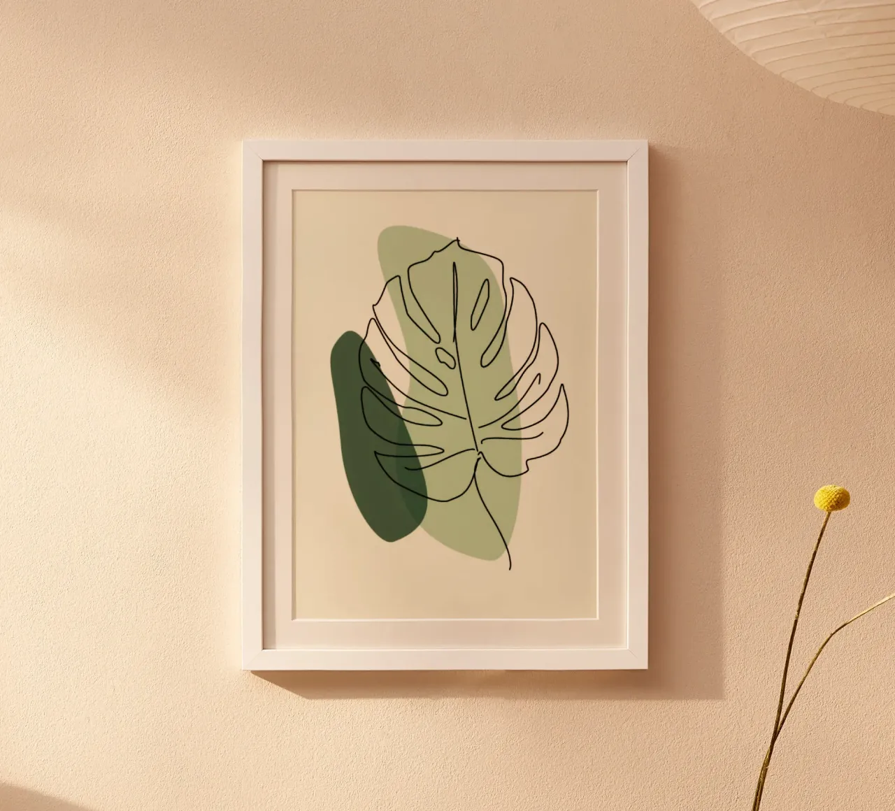 leaf and shape poster da throme