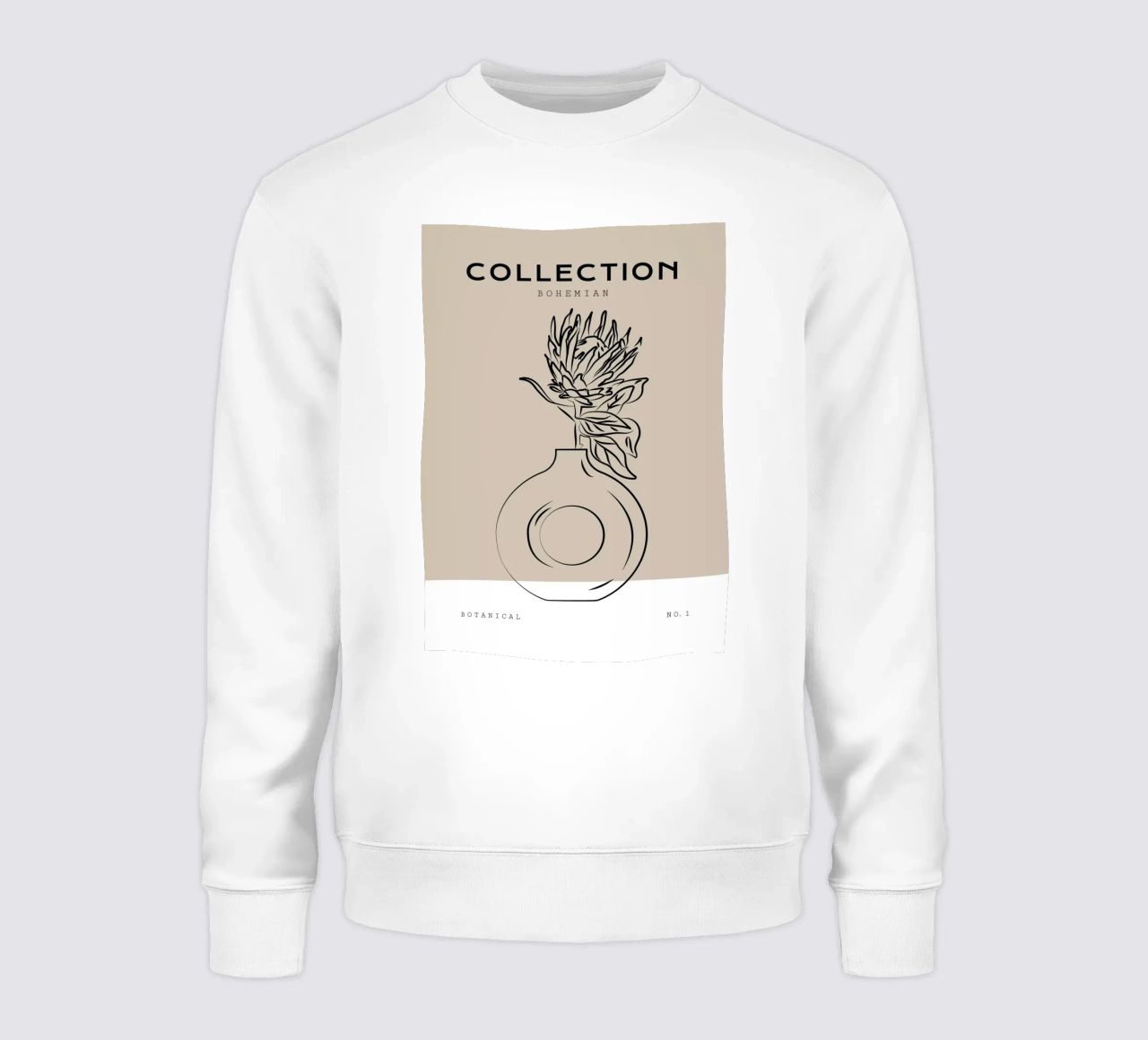 Boho Bohemian 10 Vase Protea felpa da Boho Print Collection