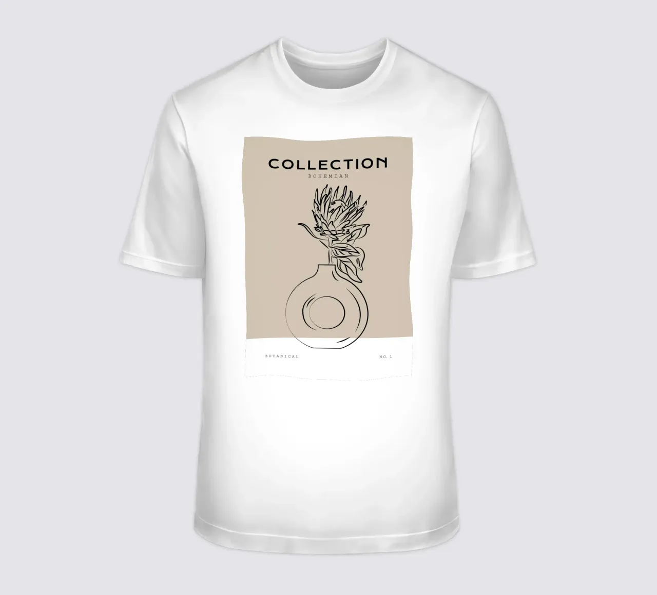 Boho Bohemian 10 Vase Protea t-shirt da Boho Print Collection