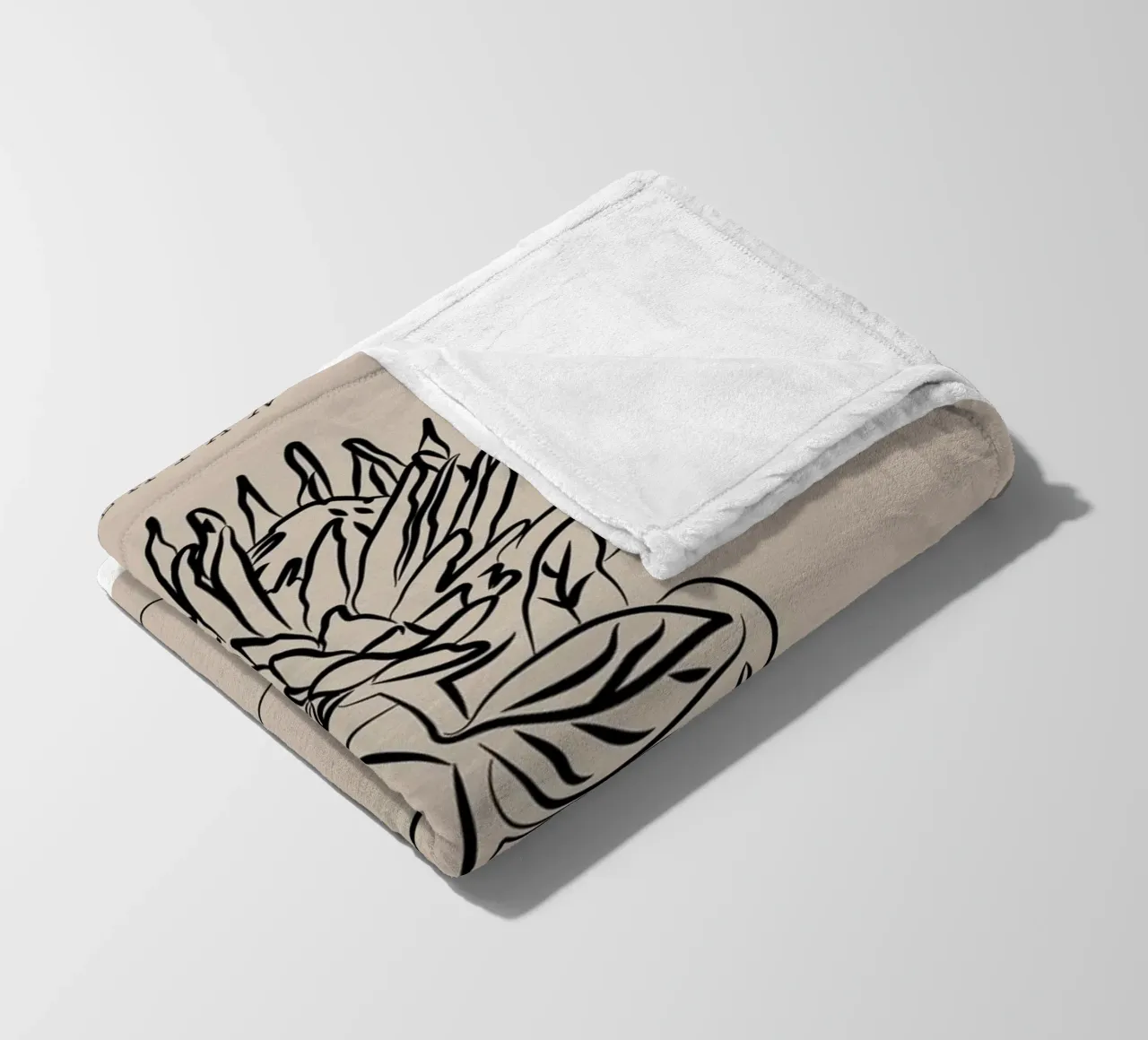 Boho Bohemian 10 Vase Protea coperta in pile da Boho Print Collection
