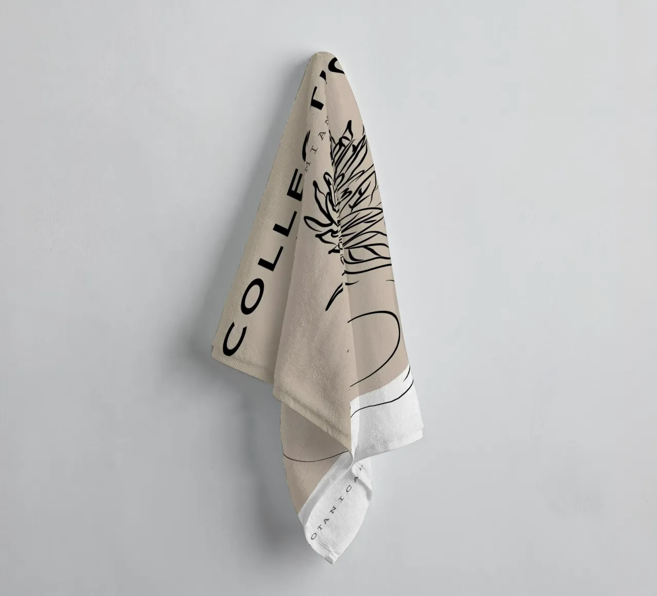 Boho Bohemian 10 Vase Protea towel by Boho Print Collection