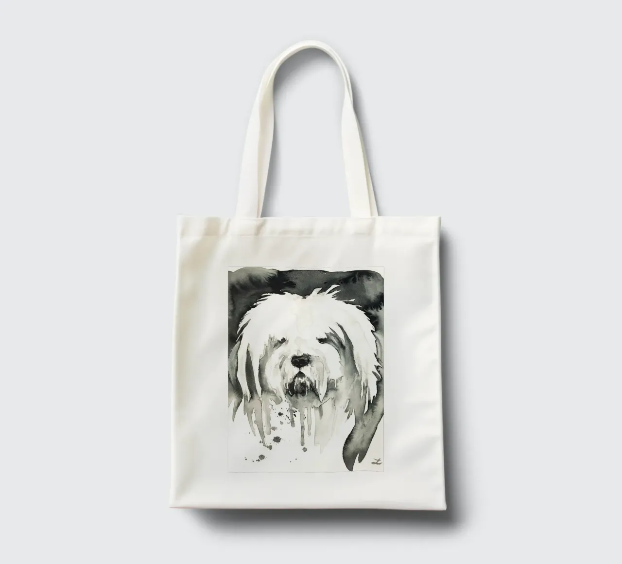 Bobtail borsa in juta da David Jackson