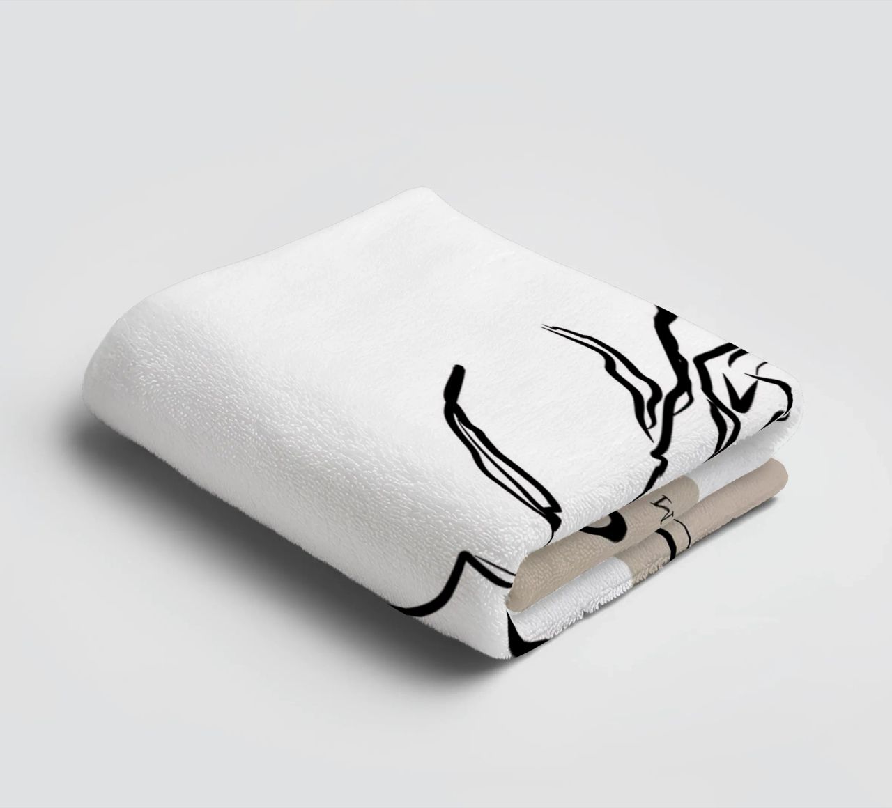 Boho Bohemian 10 Vase Strelizia towel by Boho Print Collection